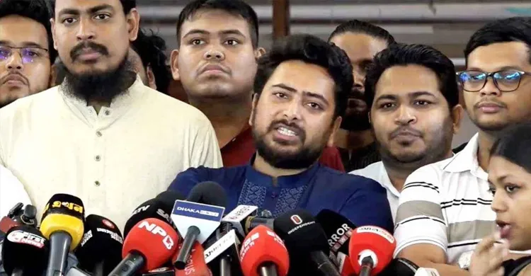 জুলাই গণঅভ্যুত্থানের পূর্ণাঙ্গ ইতিহাস তুলে ধরার আহ্বান নাহিদ ইসলামের