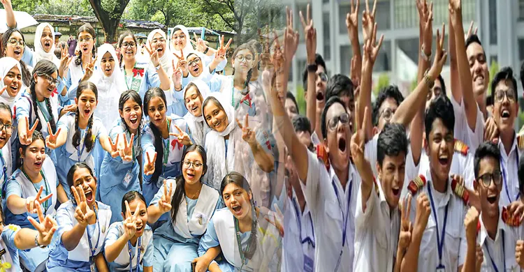 এসএসসি পরীক্ষার ফলাফলে ছেলেদের চেয়ে এগিয়ে মেয়েরা