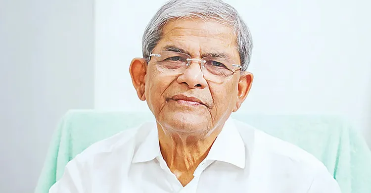 মির্জা ফখরুলকে বিএনপির রাষ্ট্রপতি প্রার্থী  ঘোষণা