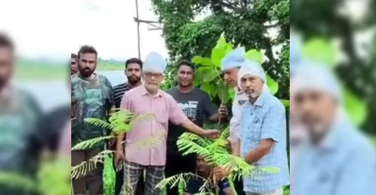 হরিরামপুরে বৃক্ষরোপণ কর্মসূচি  অনুষ্ঠিত