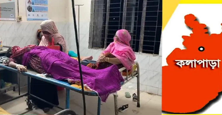 কলাপাড়ায় অন্তঃসত্ত্বা নারীকে মারধর, নবজাতকের মৃত্যু