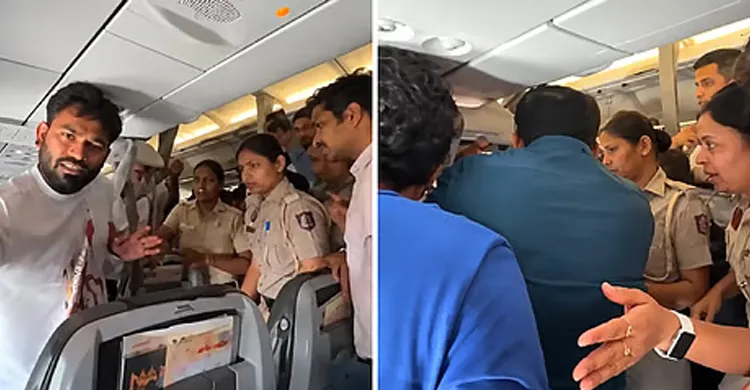 বিমানবন্দরে আটক সিজেপি নেতা, বিমানে ‘ইনকিলাব জিন্দাবাদ’ স্লোগান