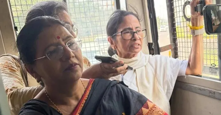 দিল্লিতে মমতা বন্দ্যোপাধ্যায়সহ তৃণমূলের ৬ নেতা আটক