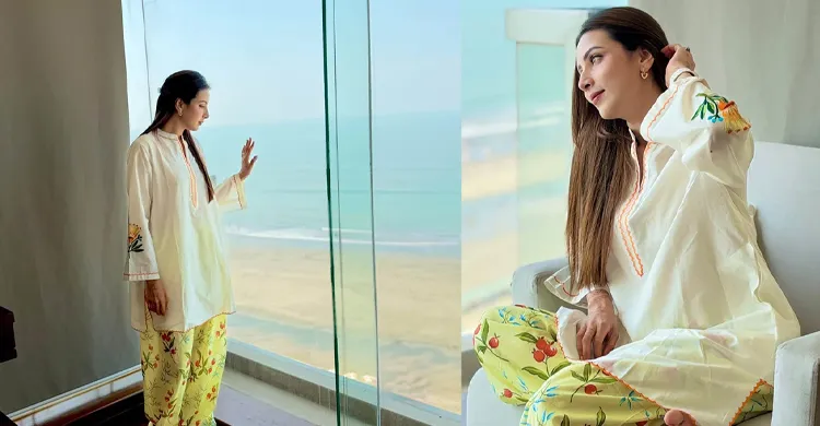 কক্সবাজারকে নিজের ঘর মনে হয় মিমের