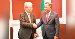 জাপানি বিনিয়োগ বাড়াতে অনুকূল পরিবেশ নিশ্চিত করবে সরকার