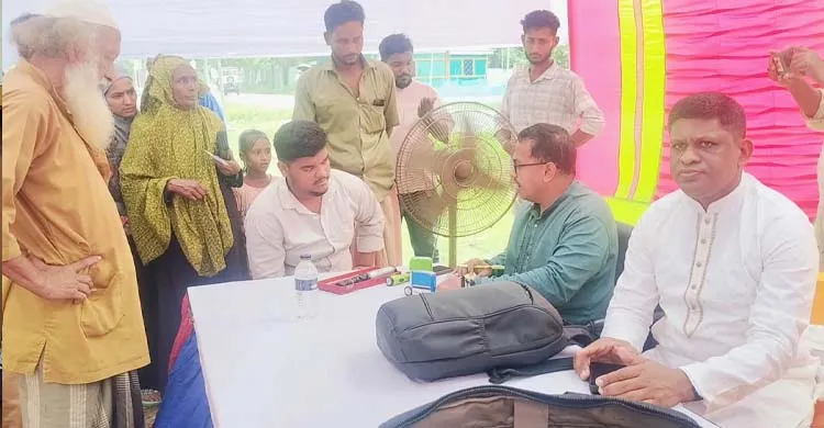 নবীনগরে বিনামূল্যে চক্ষুসেবা পেলেন চার শতাধিক রোগী